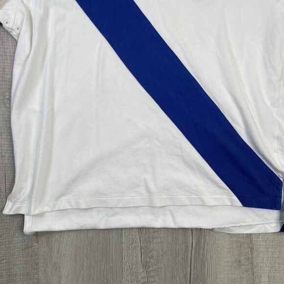 Vtg Polo Ralph Lauren Mens XL Polo Club #2 Big Pony Stripe Embroidered P - Picture 4 of 9
